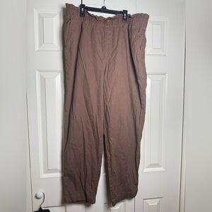 Loft Women’s Hi Rise Straight Brown Pants